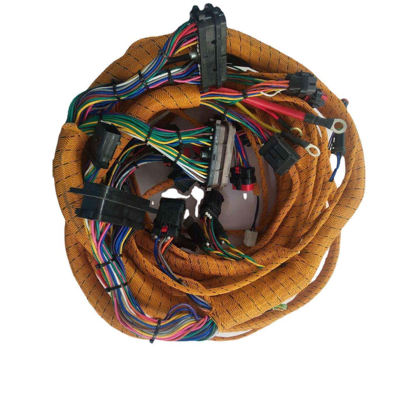 适用挖掘机配件卡特374D电喷外线，底盘线束