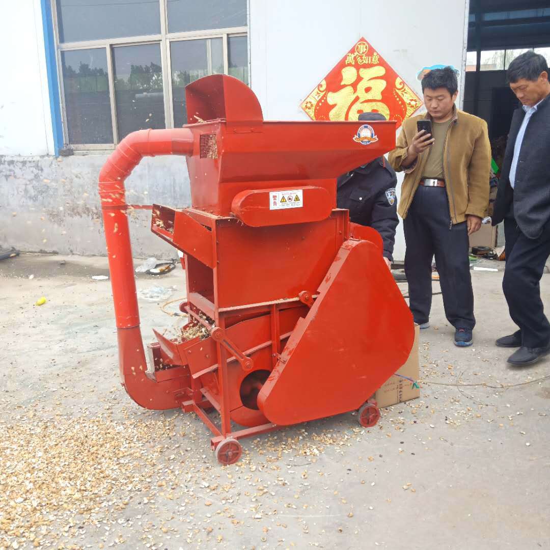 花生剥壳机移动式牡丹籽脱壳机油坊长果去壳机现货供应