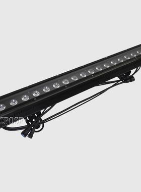 18颗条形景观灯RGBWA UV四五六色合一 户外防水洗墙灯舞台染色灯