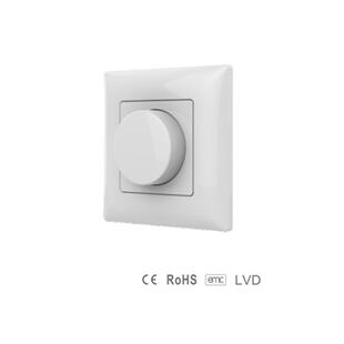 1通道输出 10V 10V旋转⾯板调光器 可配2.4GRF遥控KL PWM 86型0