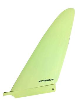 TRANS-E创意桨板竞速尾鳍鲨鱼鳍分水器10英寸黄色塑料含螺丝