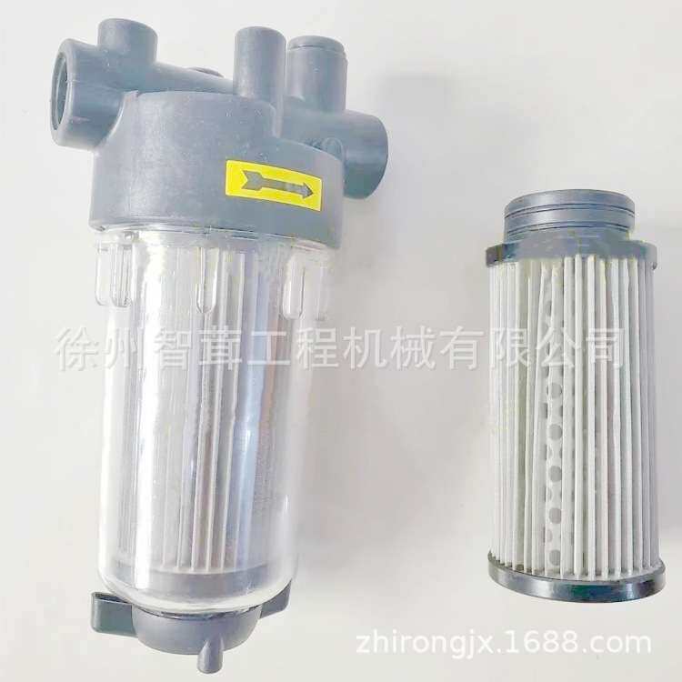 徐工XS265 303K压路机洒水过滤器 水泵水箱滤网 配件