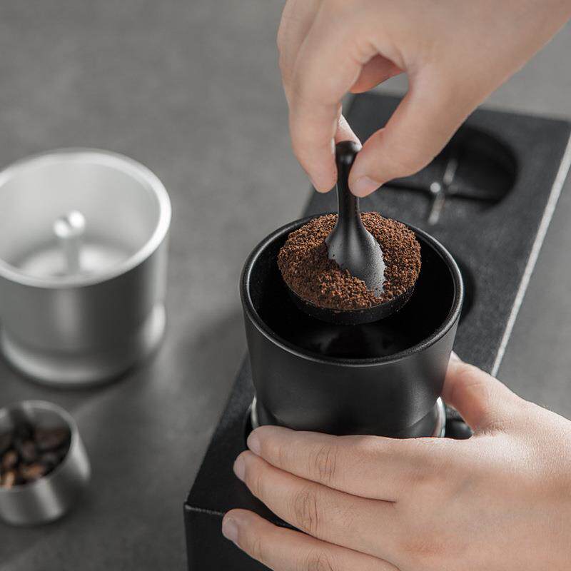 现货接粉器磨豆机EK43接粉杯防飞粉接粉环打散粉称豆杯闻香杯51/5