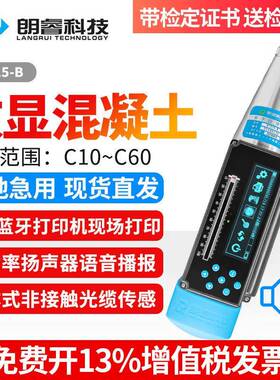 朗睿HT225-B一体式数显混凝土回弹仪语音直读HT225-D传输数据打印
