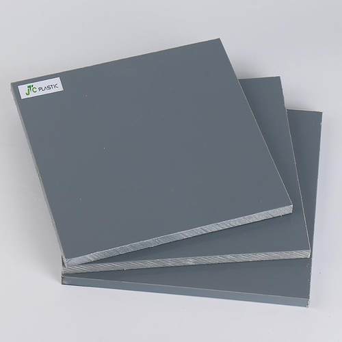 灰色PVC板阻燃塑料板建筑模板畜牧养殖隔板 挡鼠板 聚氯乙烯板