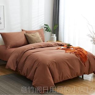 正品 欧民宿宾馆酒店专用床上用品白色床单四三件套全棉纯北3件套