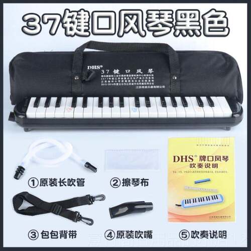 正品学D琴S口风琴37键32键小生用H口风儿童专业演奏级初学者吹管