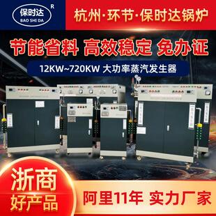 电锅炉60KW电蒸公汽发生器低氮通过500斤60W蒸汽锅炉电热蒸汽发加