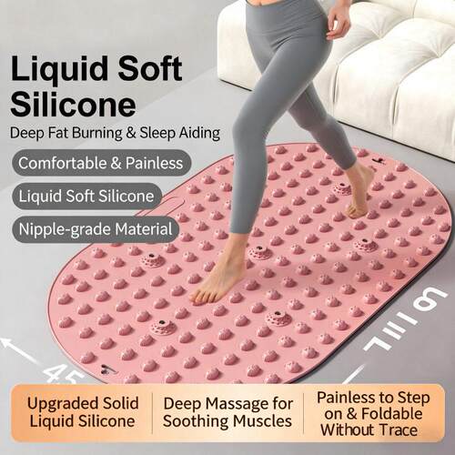 Extra-largeacupointmassagepad,26inchesFoldablefootacu