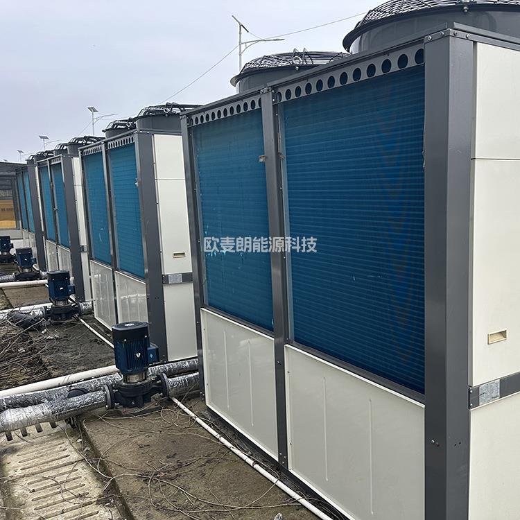 大棚养殖池加热设备鱼苗恒温热水机组耐腐蚀OML养殖水水产养殖控