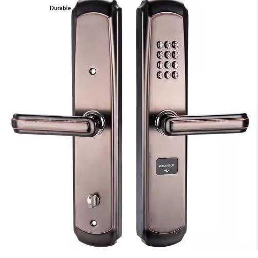 304不锈钢机械密码锁防盗门大门锁防窥密码门锁源头厂家防水防潮