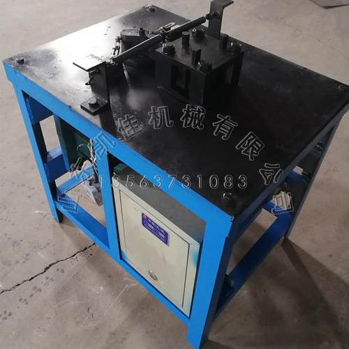 凯佳直供不锈钢防盗网电动冲孔机坡口机楼梯扶手磨口机电动冲弧机