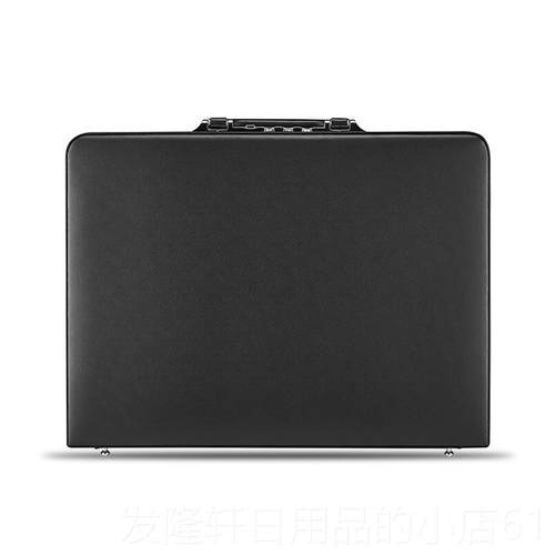 高档菲雪儿存手提密箱收装钱现金保险复古电脑钱文件小纳型码皮箱