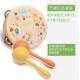 高档dstudy早教奥尔夫铃鼓榉木摇铃童儿乐玩具幼儿园教具打击乐器