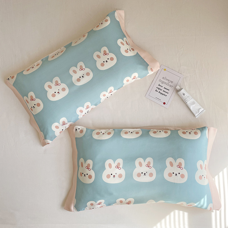 A类卡通萝卜兔恐龙汽车60支天丝儿童枕套凉感丝滑单只宝宝枕头套,床上用品,枕套,淘宝优惠券,粉丝福利购,淘宝优惠卷