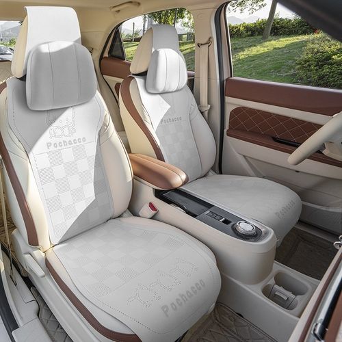 2021款大众ID.4X ID4crozz专用汽车座垫坐垫半包四季翻毛皮马鞍垫