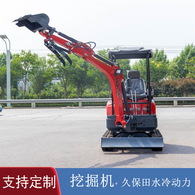 厂家出口美国 1.8吨HYDRAULIC小挖机 家庭除草属具HT18 EXCAVATOR