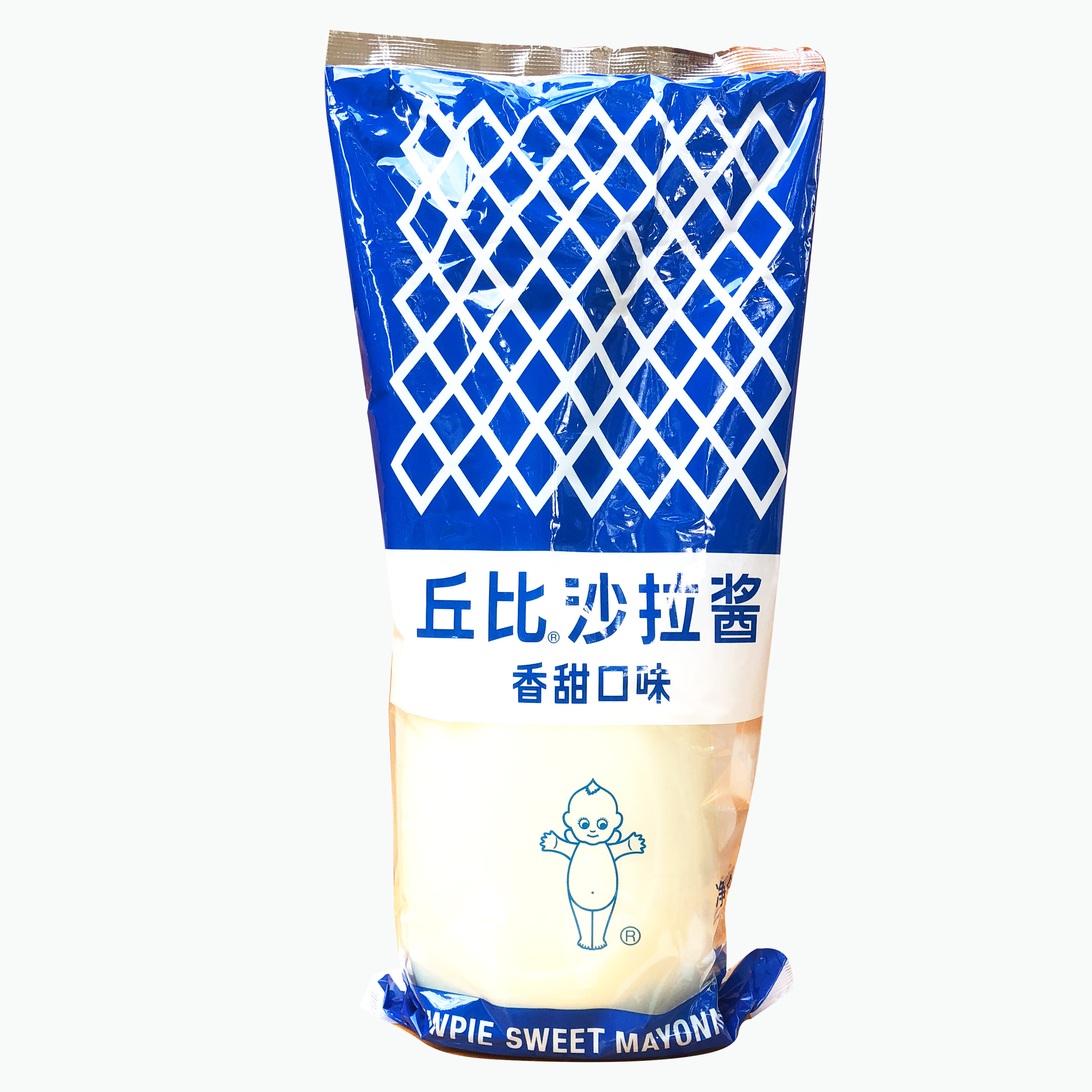 丘比沙拉酱香甜味1kg 水果蔬菜寿司沙拉酱丘比1公斤挤压瓶装家用