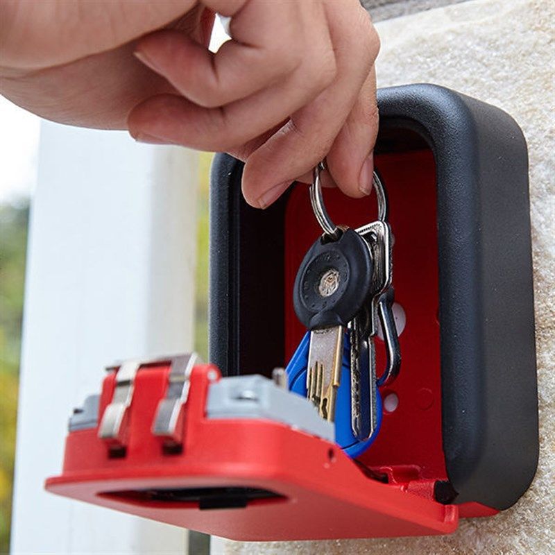 密码锁钥匙盒民宿日租房交接钥匙小盒子工地装修密码盒子装钥匙,基础建材,挂锁/指纹挂锁,淘宝优惠券,粉丝福利购,淘宝优惠卷