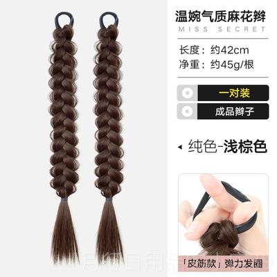 正品真发刘海假发片女自然前空额美拉德气刘隐海无痕形羊假毛卷假