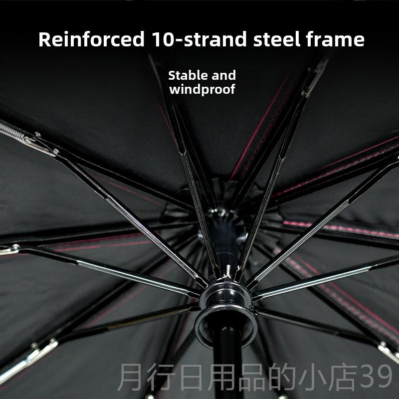 正品普门南紫外折线咒语六字格言伞防叠自动雨或晴伞放松和专注于