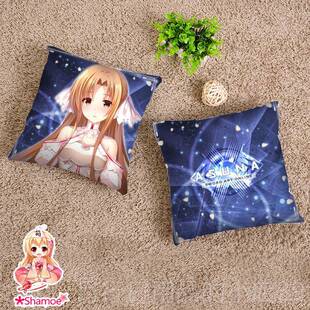 正品尚萌同人刀剑域创世神亚娜动漫周边长二次元等丝身神抱枕条靠