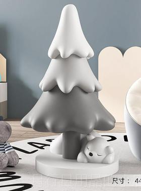 正品圣诞树落摆地件客厅电柜沙发乔旁家居视装饰品熊开业迁圣诞节
