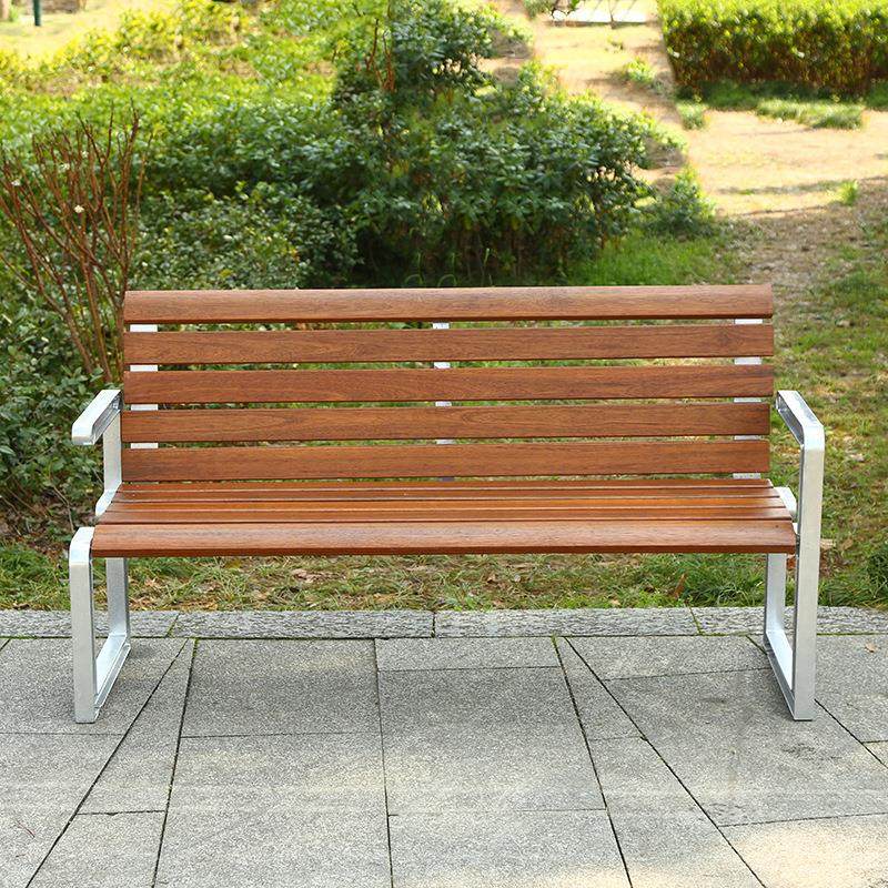 公园户外公共长椅铁艺防腐木长凳舒适庭院椅休闲稳固靠背座椅实木,商业/办公家具,等候椅系列,淘宝优惠券,粉丝福利购,淘宝优惠卷