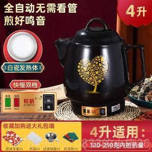 正品全自动煎药家用电煎中壶大中小火熬药药煲炖药罐医电药壶插壶