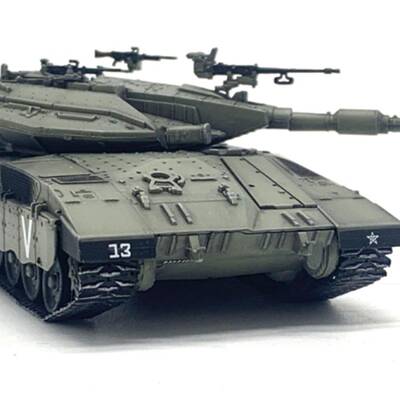 正品ARTIAN 以色列Mer克kava 3D 梅卡瓦主战坦 防S 爆帘款完成品