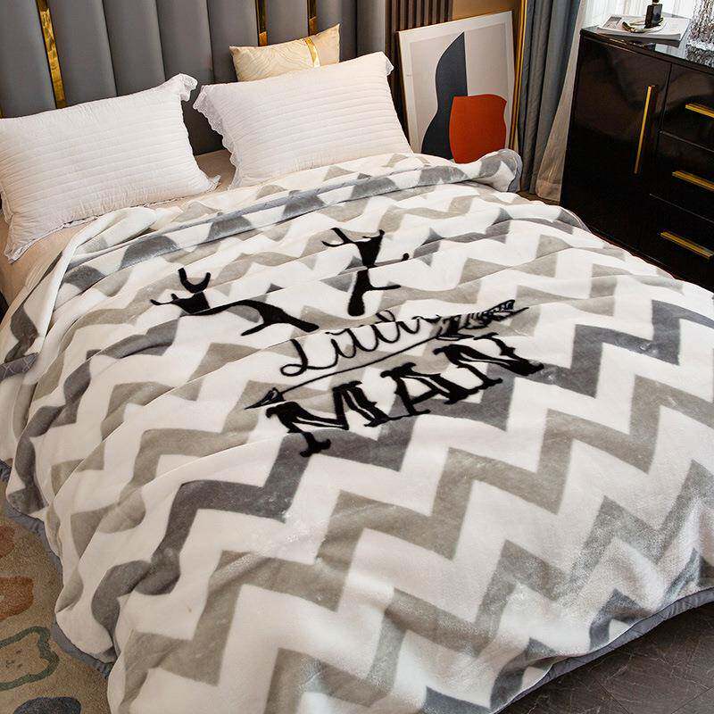 厂家直销毛毯拉舍尔毛毯双层加厚超柔学生毯宿舍盖毯毛毯冬季毯子