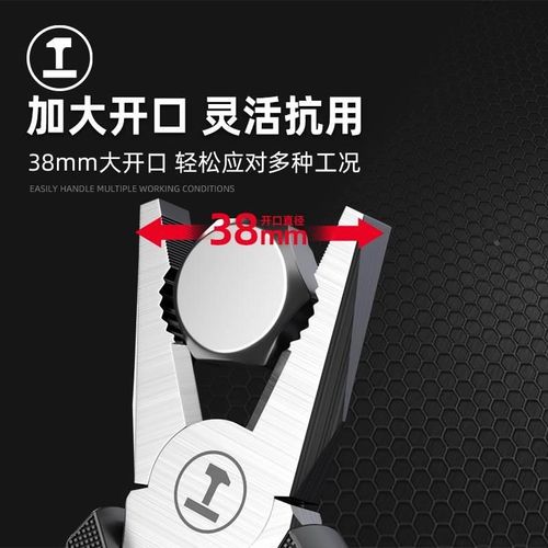 绿林老虎钳省力大全多功能手钳子家用工具万用钳子钢丝钳电工专用