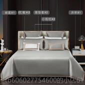 进口棉高档奢华HQW四件套全160支埃及长绒棉五级酒星店床上用品纯