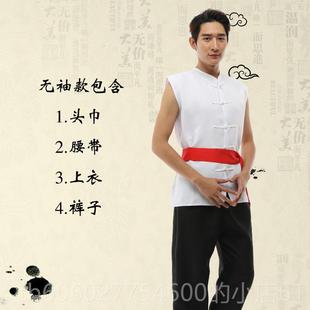 陕北农阿宝表演服男民百平民姓腰鼓舞F-98蹈舟服赛龙服演出服装土