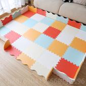 高档儿童拼图围栏婴宝卧室客厅宝爬行垫游泡戏毯地加厚拼接沫垫爬