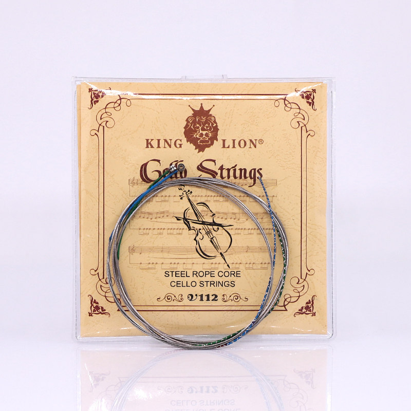 青歌V112 大提琴弦 演奏大提琴琴弦套弦 钢丝绳独奏乐团合绳合金