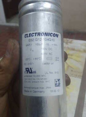 ELECTRONICON E62.F10-471B20电容