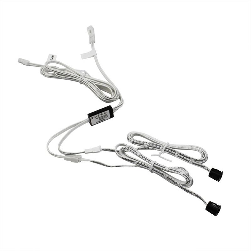12V24V双头门控门碰感应开关开门灯亮关门熄灭明暗装双控渐亮渐灭