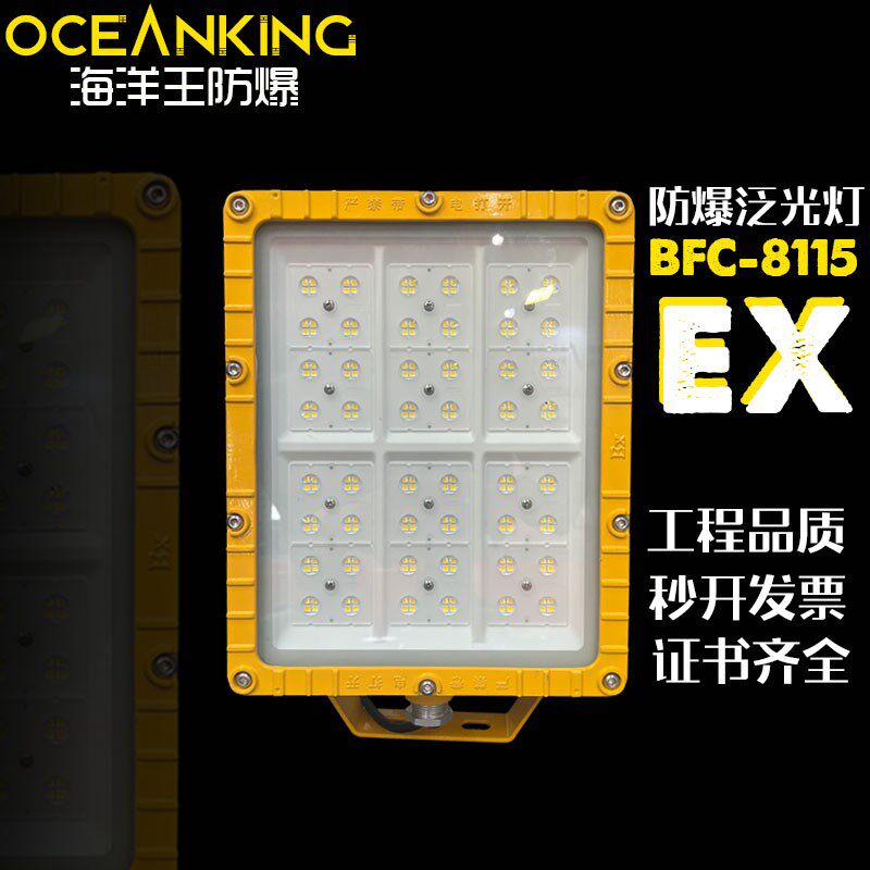 海洋王防爆led投光泛光灯BFC8115耐高温化工厂电厂加油站厂房仓库