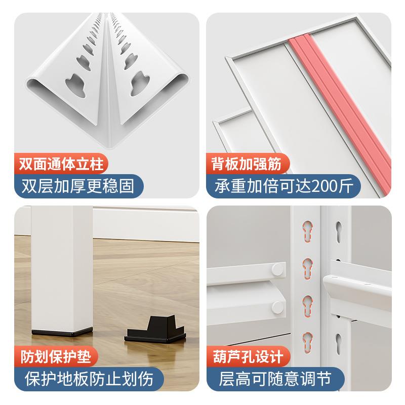 铁艺窗书多层落地儿童绘本收JKE纳架客厅飘学书生柜家用架置物铁