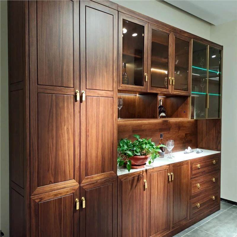 设师款新中式全屋客厅酒柜乌木别墅豪金宅整墙到门顶上计.78522量,住宅家具,酒柜,淘宝优惠券,粉丝福利购,淘宝优惠卷