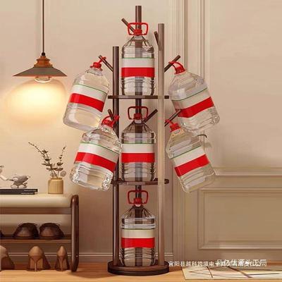 室旋转帽架落地卧客厅家用转角玄关入实户木简衣易CZD立式床头挂