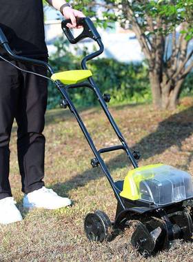 锂电DYR打无多刷进口松土机功能小型家用开荒草农用锄草除开沟电