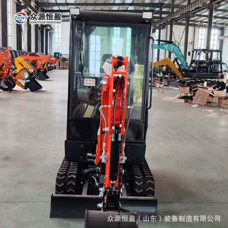 小型 家用农用工程履带挖掘机Crawler Excavator 众源18型挖掘机