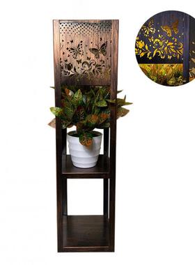 太阳能坪庭院1花架新款花外阳户台园布置防水装饰景观灯蝴蝶草灯