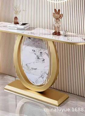 高档意式轻奢QNR玄关柜桌玄关客玄厅玄关柜关柜子轻奢轻玄奢关柜