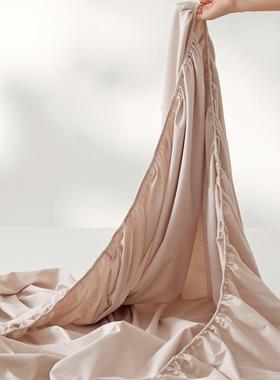 加100单CSNS全棉磨毛床笠件纯色厚纯棉长绒棉床单床垫护套床保垫