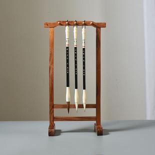 文房四宝套装笔墨砚毛笔套装学747初纸专业狼羊兼书级法套装砚台