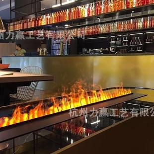 子壁炉仿真火焰柜灯装电饰取暖器家用火电视80702墙嵌入式假炉芯