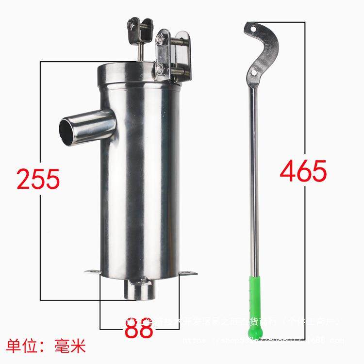 摇水泵GWB家用动摇水机井锈水井头手泵压泵吸水器抽手水不钢摇井